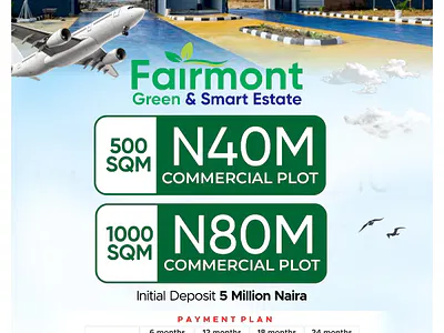 Commercial Estate Land with Good Title C of O
