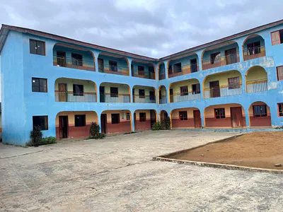 A Functional School on 2 Story Building
