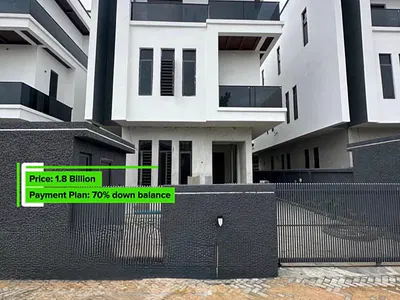 Contemporary 5 Bedroom Detached Duplex with BQ, Cinema & Elevator