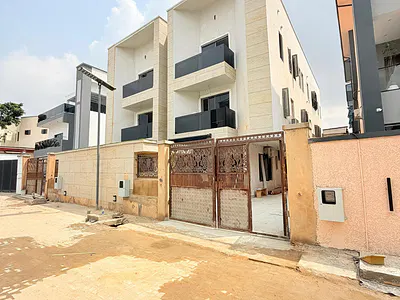 Newly Built 4 Bedroom Semi Detached Duplex with BQ — Ikeja, Lagos