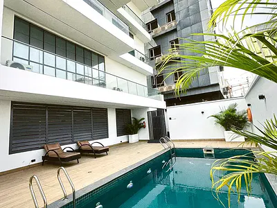 Luxury 3 Bedroom Apartment with Pool
