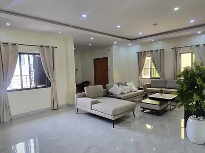 3 Bedroom Fully Furnished Flat with a Staff Room