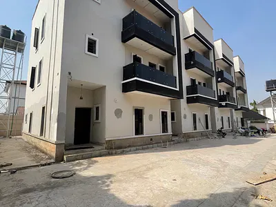 Brand New 4 Bedroom Terrace Duplex with a Room BQ — Maitama District, Abuja