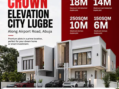 150SQM Land for a 3 Bedroom Terrace Duplex