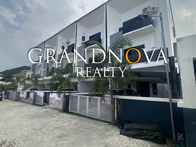 Self Compound Mega 4 Bedroom Terrace Duplex with BQ