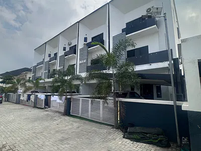 Self Compound Mega 4 Bedroom Terrace Duplex with BQ