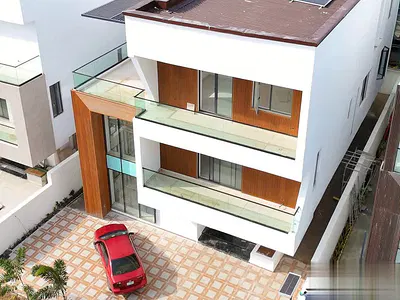 Newly and Well Built 5-Bedroom Duplex with a Rooftop Terrace, Gym
