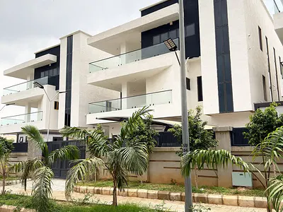 Brown New 6 Bedroom Detached Duplex with BQ