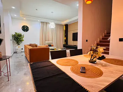 Furnished 4 Bedroom Detached Duplex with BQ