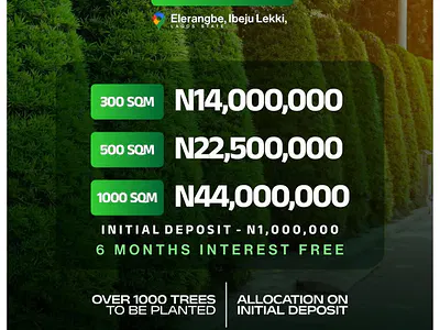 Verified and Secure Commercial Estate Land with C of O Title