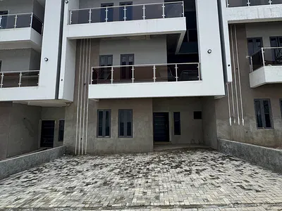 New 4-Bedroom Terrace Duplex with an Attached BQ (Semi Finished)
