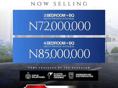 Specious Luxurious 4 Bedrooms Fully Detached Burgalow with BQ