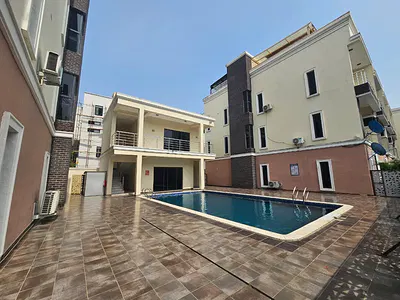 Serviced 4 Bedroom Terrace Duplex with BQ and Swimming Pool