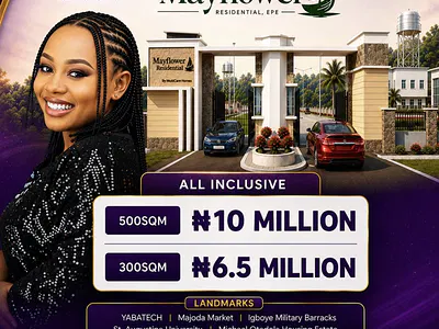 A 500 Square Meter Residential Land