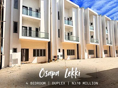 4 Bedroom Terrace Duplex on Two Floors with En-Suite Bedrooms