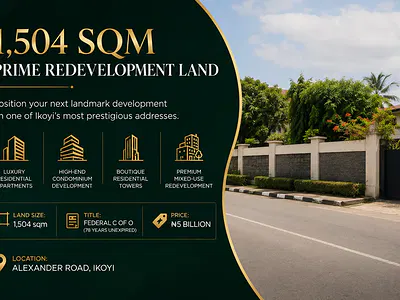 1504 SQM Prime Redevelopment Land