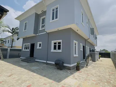 Beautifully Newly Built 4 Bedroom Duplex Plus Studio BQ (Front Unit)