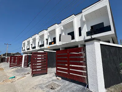 Smart 4 Bedroom Self-Compound Terrace Duplex with Walk-In Closet