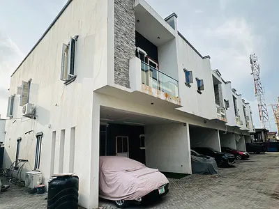 Clean 4 Bedrooms Terraced Duplex — Ikota, Lekki, Lagos