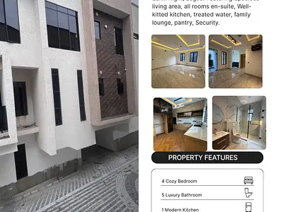 4 Bedroom Terraced Duplex