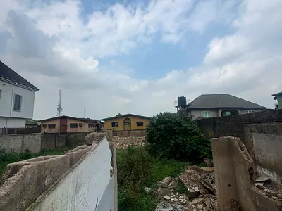 A Bareland Measuring 680 SQM, Fenced and Gated