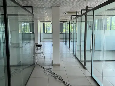 An Open Plan Office Space