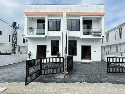Charming 4 Bedroom Semi- Detached Duplex with Boys Quarter