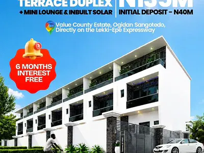 4 Bedrooms Terraced Duplex