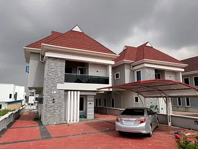 Semi-Furnished 4-Bedroom Duplex with BQ