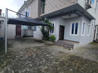 Standard 4 Bedroom Fully Detached Duplex with BQ and Security House
