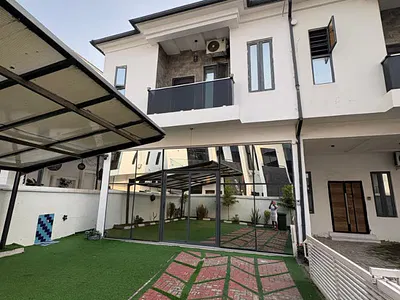 Well Maintained 4 Bedroom Terrace Duplex with Pool in a Secure Estate