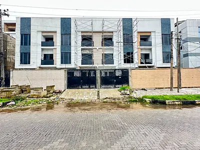 Unique 4 Bedroom Terrace Duplex with Self Compound, BQ and Elevator