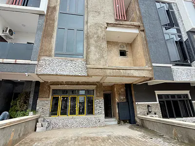Newly Built and Automated 4 Bedroom Terrace Duplex with BQ
