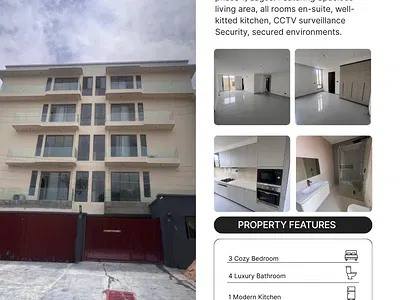 3 Bedroom Apartments Available