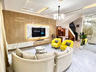 Tastefully Furnished 4 Bed Semi-Detached Home with BQ