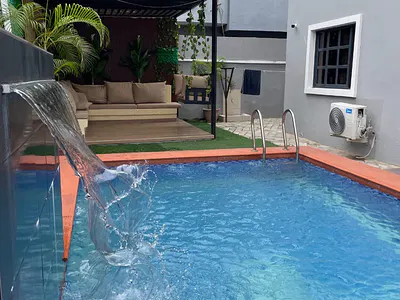 4 Bedroom Self Compound Duplex with Swimming Pool, Snooker and Gazebo