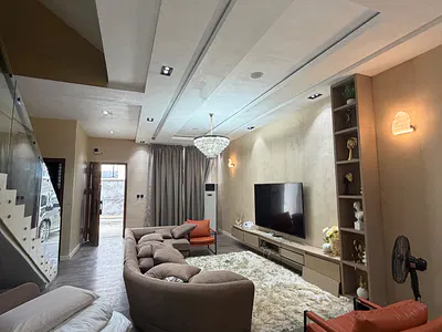Partially Furnished 4bedroom Terrace Duplex