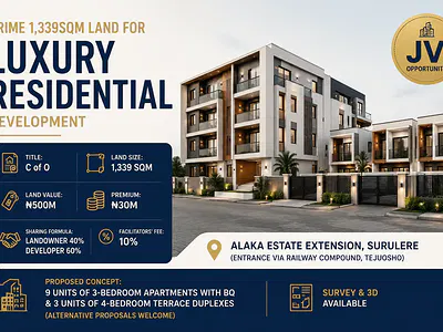 Prime 1, 339SQM Land for Luxury Residential Development