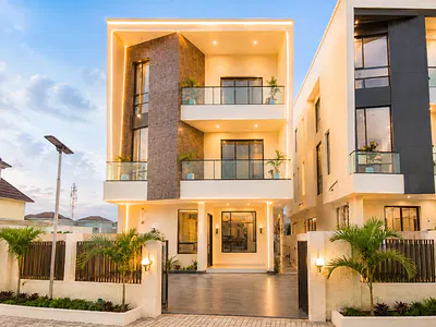 Newly Built 5 Bedroom Fully Detached Duplex with Bq+swimming Pool