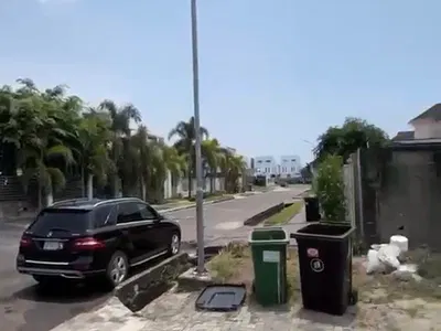 Corner Piece Land in a Built Up Area in a Gated Estate