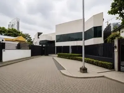 Massive Detached Commercial Building with Open Terrace