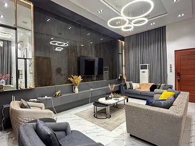 Fully Furnished 4-Bedroom Semi-Detached Duplex + BQ