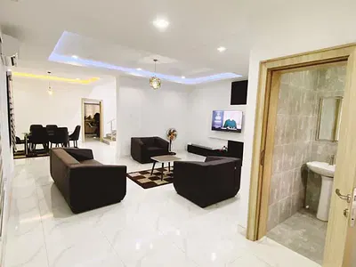 Furnished 4 Bedroom Terrace Duplex with BQ