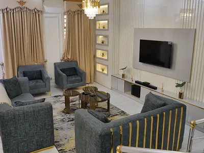 Furnished 4 Bedroom Terrace Duplex with BQ*