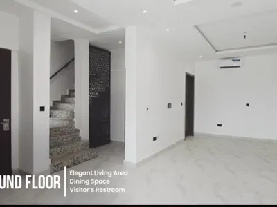 Brand New 4 Bedroom Terrace Duplex with BQ, Solar Power and CCTV