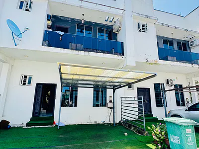 Specious Furnished 4bedroom Terraced Duplex 10M Ikota