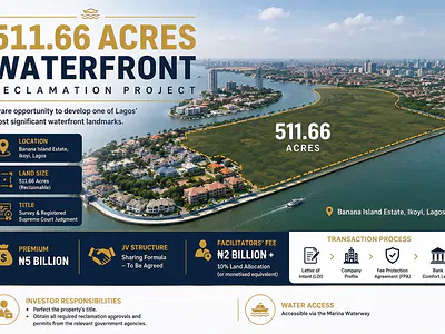 511.66 Acres Waterfront Reclamation Project