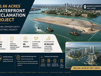 511.66 Acres Waterfront Reclamation Project