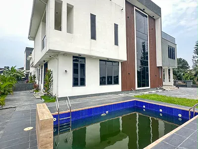 Magnificent 5 Bedroom Fully Detached Duplex with BQ, SP, Cinema