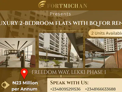 Luxury 2-Bedroom Apartments with BQ